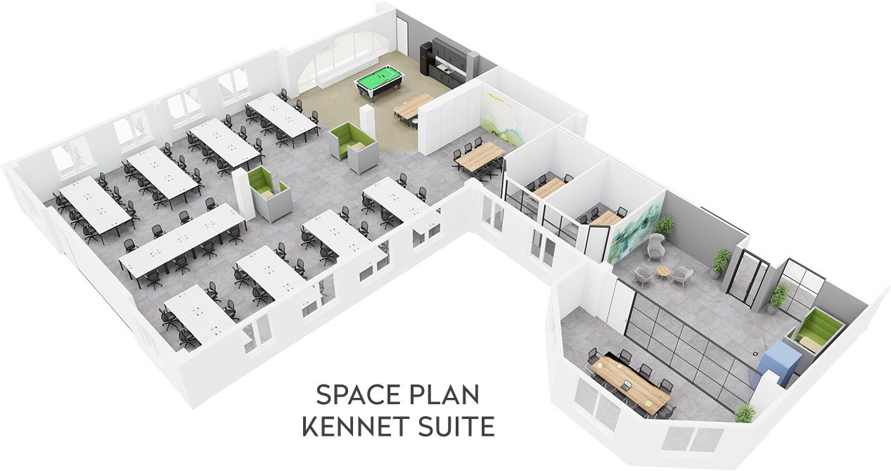 Space Plan - Kennet Suite